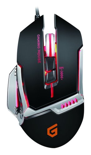MOUSE CONCEPTRONIC GAMING DJEBBEL02B USB ALTA SENSIBILIDAD SENSOR 4000dpi BOTONES PROGRAMABLES - Imagen 2