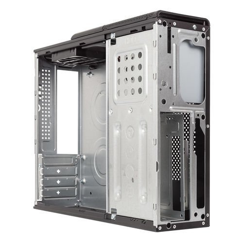 Caja SOBREMESA/MICRO-ATX UNYKA UK2010SE SLIM S/FUENTE USB3.0 TYPEC NEGRA - Imagen 2