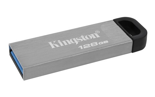 Kingston DataTraveler DTKN 128GB USB 3.2 Gen1 Plat - Imagen 3