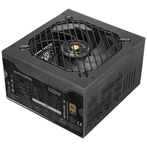 1000W SI MODULAR 80+ GOLD MARS GAMING - Imagen 3