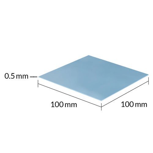 ALMOHADILLA PASTA TERMICA ARCTIC 100X100X0,5MM AZUL - Imagen 3