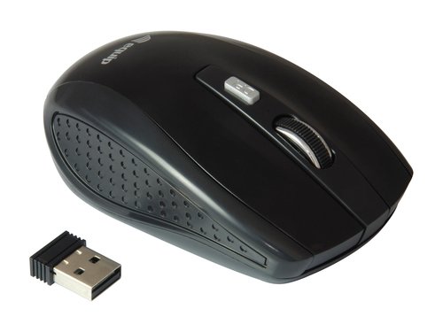 MOUSE EQUIP WIRELESS LIFE OPTICO 2.4Ghz 4 BOTONES COLOR NEGRO DPI 800/1200/1600 - Imagen 2