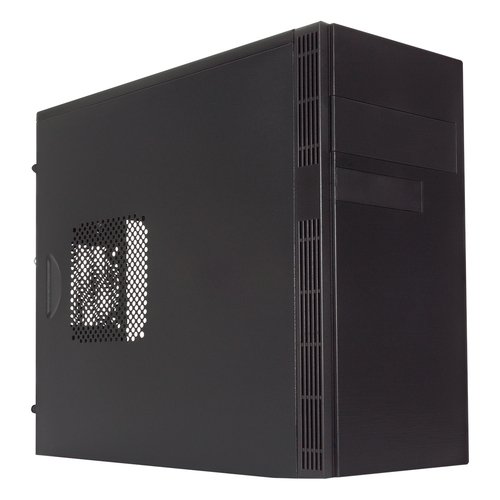 CAJA MICRO ATX UNYKAch GREY RAIN EVO COLOR NEGRO FRONTAL CEPILLADO CON REGILLAS LATERALES USB 2.0 Y 3.0 INCLUYE FUENTE DE ALIMENTACION 500W