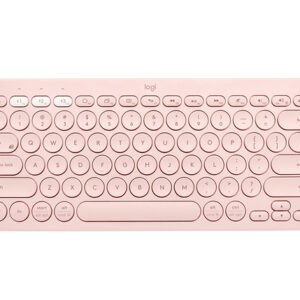 TECLADO LOGITECH K380 BLUETOOTH PARA TRES DISPOSITIVOS COLOR ROSA P/N:920-009587