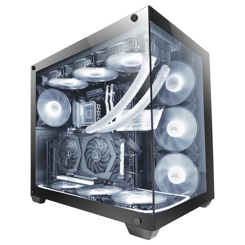 MARS GAMING Caja E-ATX MCV4 XXL PREMIUM Black - Imagen 3
