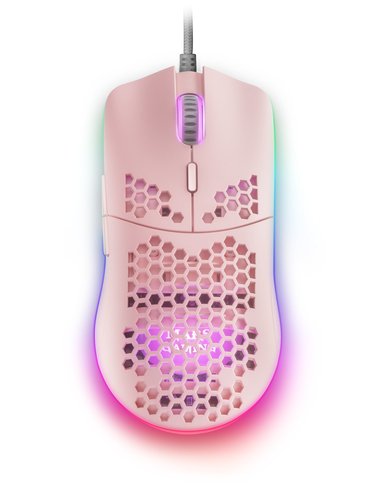 Mars Gaming MMAX Ratón Ultraligero 12400DPI Rosa - Imagen 3