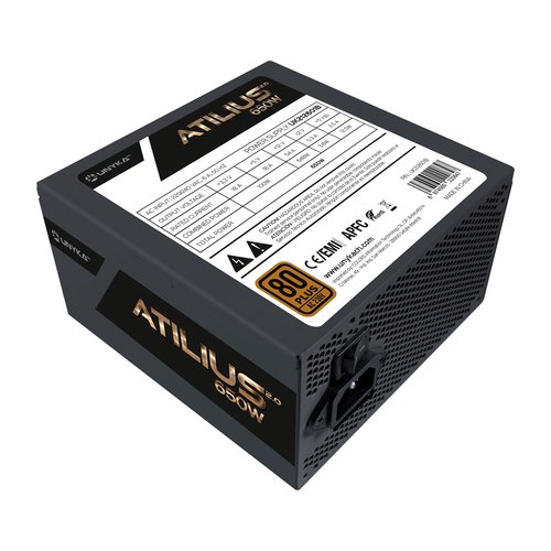 650W UNYKA ATILUS 2.0 80+ BRONCE 12CM ATX - Imagen 2