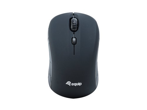 MOUSE EQUIP WIRELESS MINI LIFE OPTICO 4 BOTONES SCROLL NEGRO 1600DPI