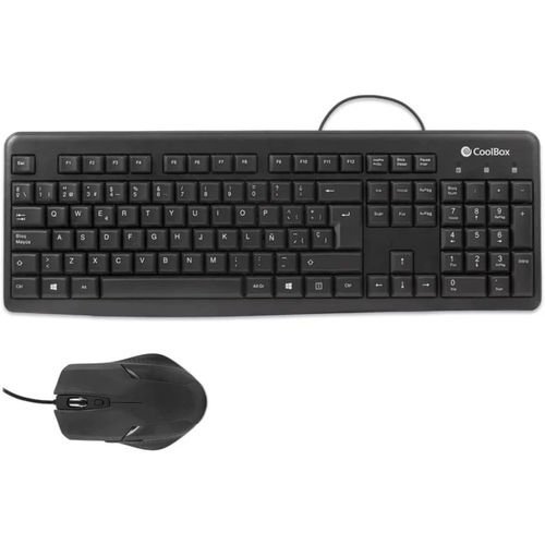 Coolbox Kit Teclado + Raton USB con cable - Imagen 2