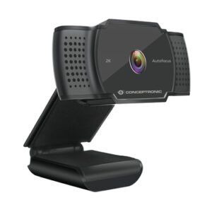 Webcam 2K Conceptronic AMDIS  5MP USB - 3.6mm 30 FPS - Visión 72° - Micrófono integrado