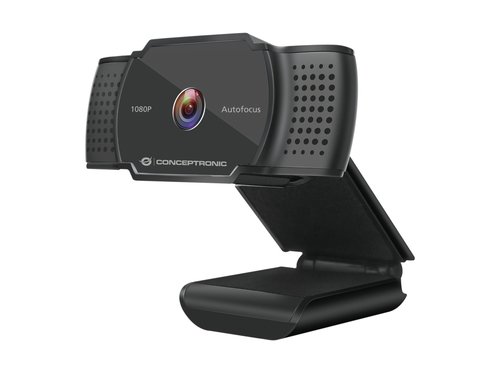 Webcam HD Conceptronic AMDIS 2K INTERPOLADO USB 3.6MM AUTOFOCUS 30 FPS ANGULO VISION 72° MICROFONO INTEGRADO