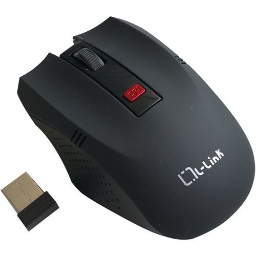 RATON L-LINK LL-2095-N OPTICO INALAMBRICO 1600DPI NEGRO - Imagen 2