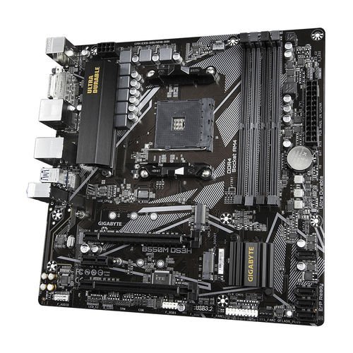 GIGABYTE B550M DS3H AMD AM4 4DDR4 HDMI PCIE3.0 M.2 SATA3 USB3.2 MATX - Imagen 4