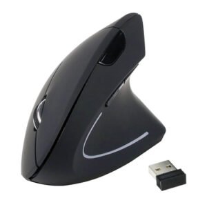 MOUSE EQUIP WIRELESS ERGO 5 BOTONES 1600DPI EQUIP LIFE COLOR NEGRO