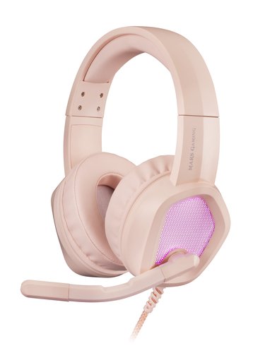 Mars Gaming MH320 Auricular+Mic. MULTIPLAT Pink