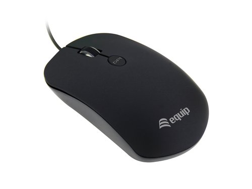 MOUSE EQUIP LIFE COMFORT USB OPTICO 800/1200/1600 DPI 4 BOTONES - Imagen 2