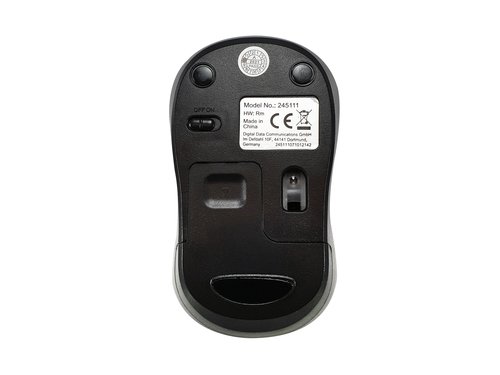 MOUSE EQUIP WIRELESS COMFORT MOUSE 1200DPI COLOR ROJO - Imagen 2