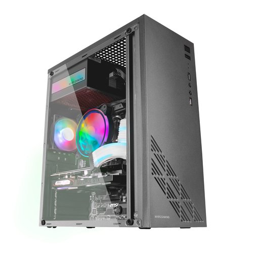MARS GAMING Caja MC100 ATX 1X FRGB USB 3.0 Black - Imagen 3
