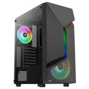 AEROCOOL Caja SCAPE V3 ATX Front Argb 2X Black
