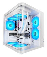 CAJA SEMITORRE ATX MC-CURV BLANCO MARS GAMING - Imagen 2