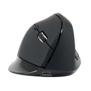 MOUSE CONCEPTRONIC BLUETOOH LORCAN03 5.2 ERGONOMICO 6 BOTONES 1600DPI BATERIA RECARGABLE COLOR NEGRO