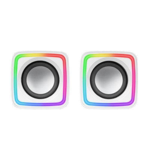 MARS GAMING Altavoces MSCUBE Premium 8W White - Imagen 2