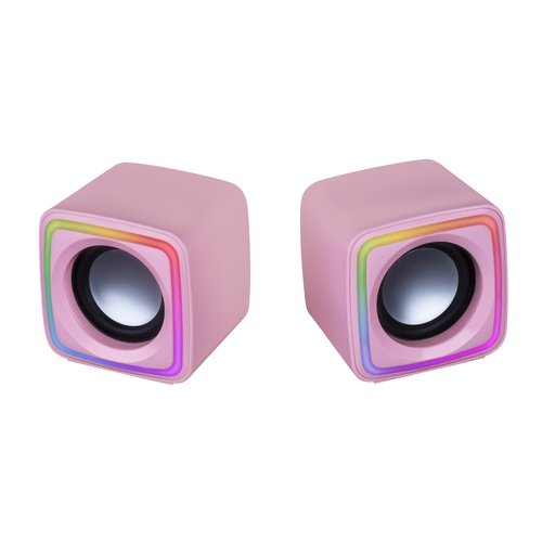 MARS GAMING Altavoces MSCUBE Premium 8W Pink - Imagen 3