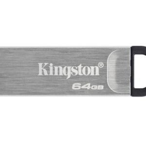 Kingston DataTraveler DTKN 64GB USB 3.2 Gen1 Plata