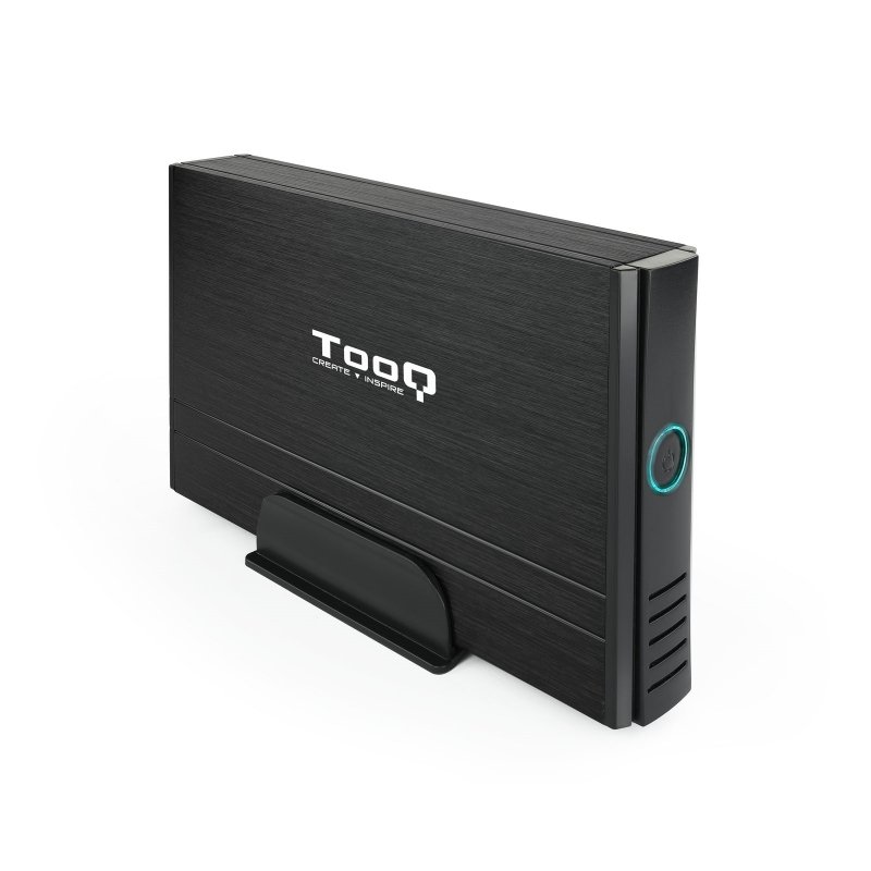 Caja HDD Tooq TQE-3520B 3.5'' IDE/SATA USB 2.0 Negra