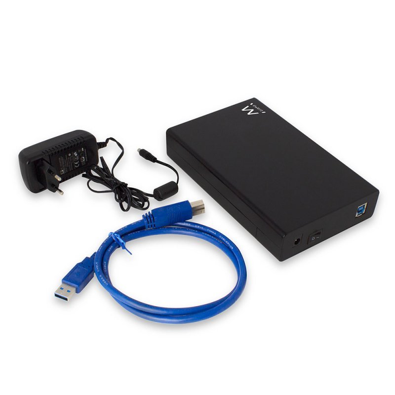 Caja Ext. HDD EWENT EW7056 3,5 SATA USB3.1 Negra - Imagen 3