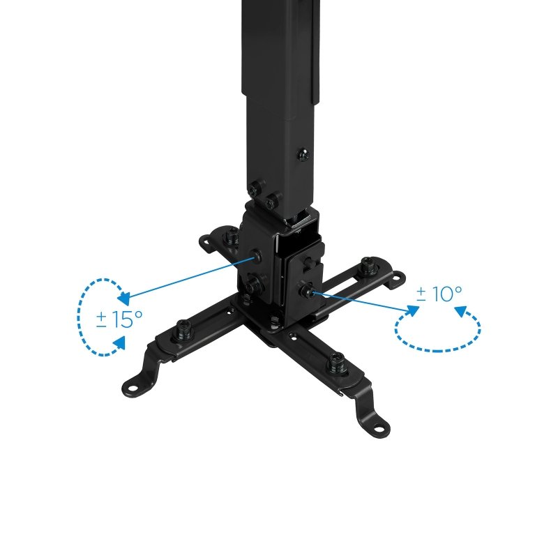 Soporte Proyector Tooq PJ2012T-B MAX.20KG Negro - Imagen 3