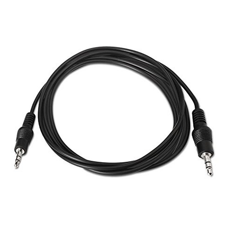 Cable Audio Nano Cable JACK3.5/M - JACK3.5/M Estereo 1,5M Negro - Imagen 2