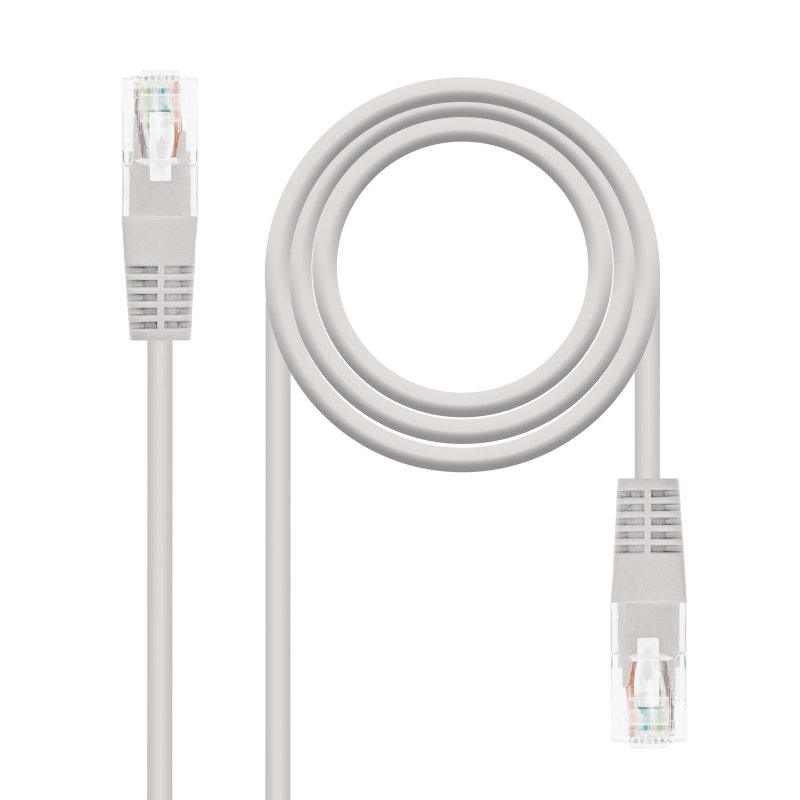 Latiguillo/Cable RED Nano Cable RJ45 CAT.6 UTP AWG24 15M Gris