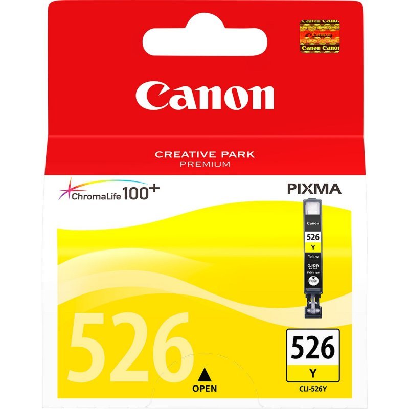 Tinta Canon CLI526Y Amarillo - Imagen 3