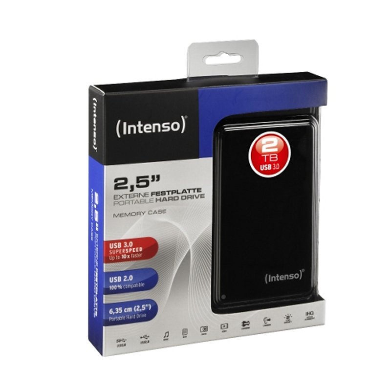 Intenso HD 6021580 2TB 2.5" USB 3.0 Negro - Imagen 2