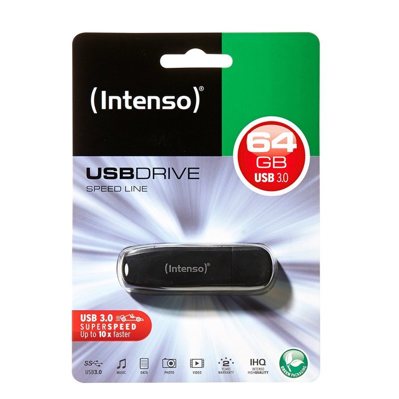 Intenso 3533490 Lápiz USB 3.0 Speed line 64GB - Imagen 3