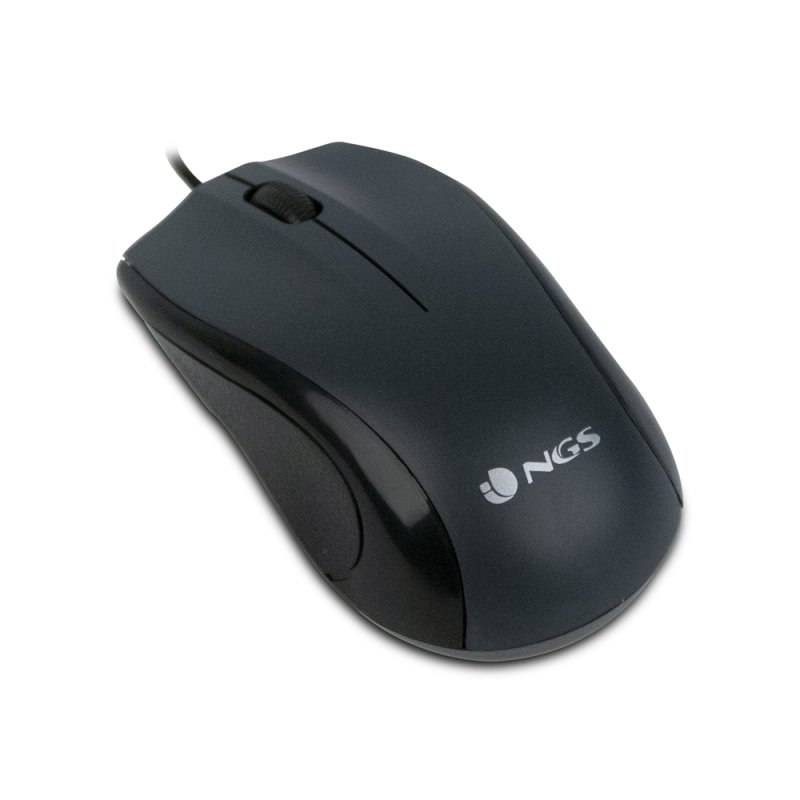 Ratón NGS MIST Óptico 1000DPI USB BLACK - Imagen 2