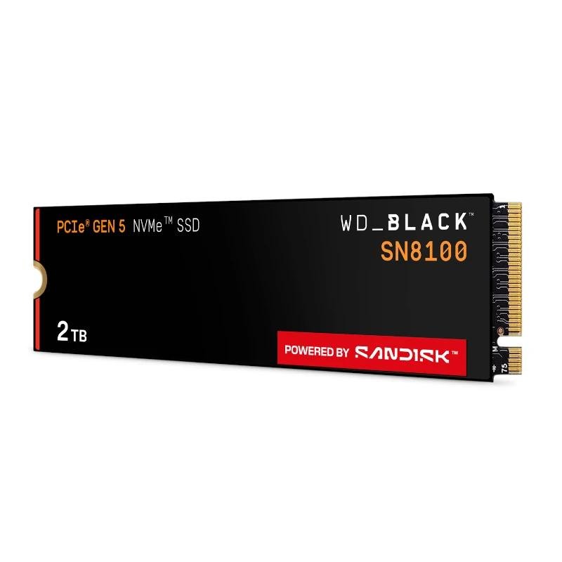 Disco SSD Western Digital WD Black SN8100 2TB/ M.2 2280 PCIe 5.0/ Full Capacity - Imagen 3