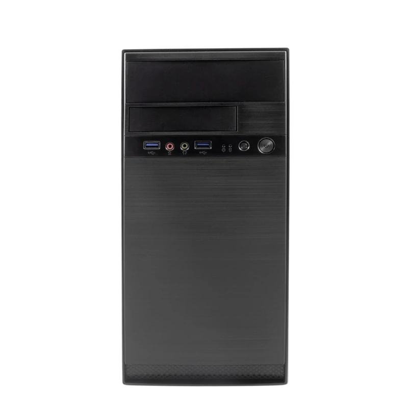 Caja Minitorre/Micro-ATX Coolbox M500 500W USB 3.0 Negra