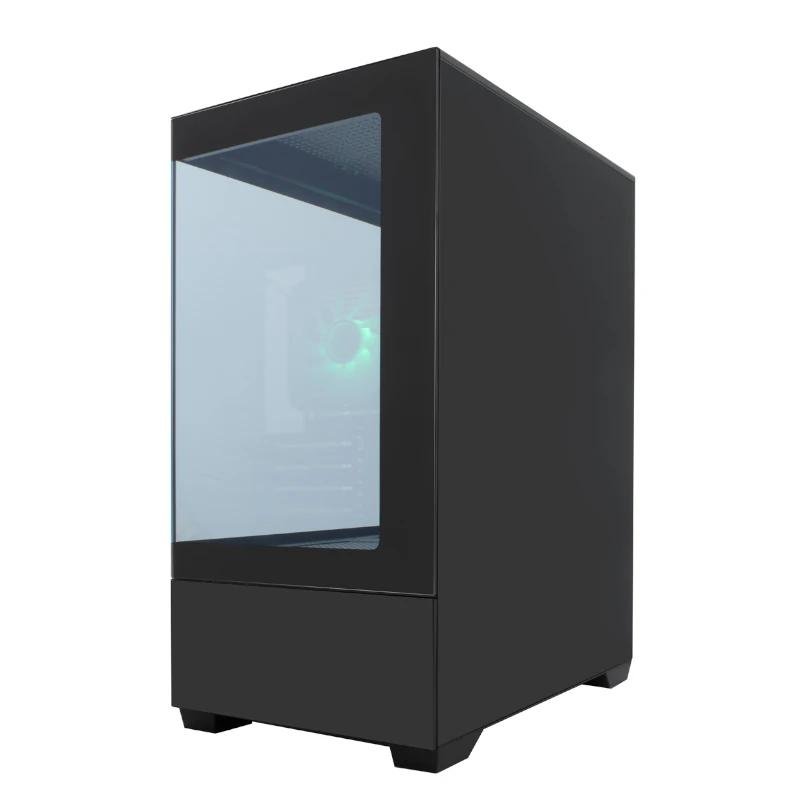 CAJA SOBREMESA MICROATX GM200 VISION LITE NEGRO COOLBOX - Imagen 2