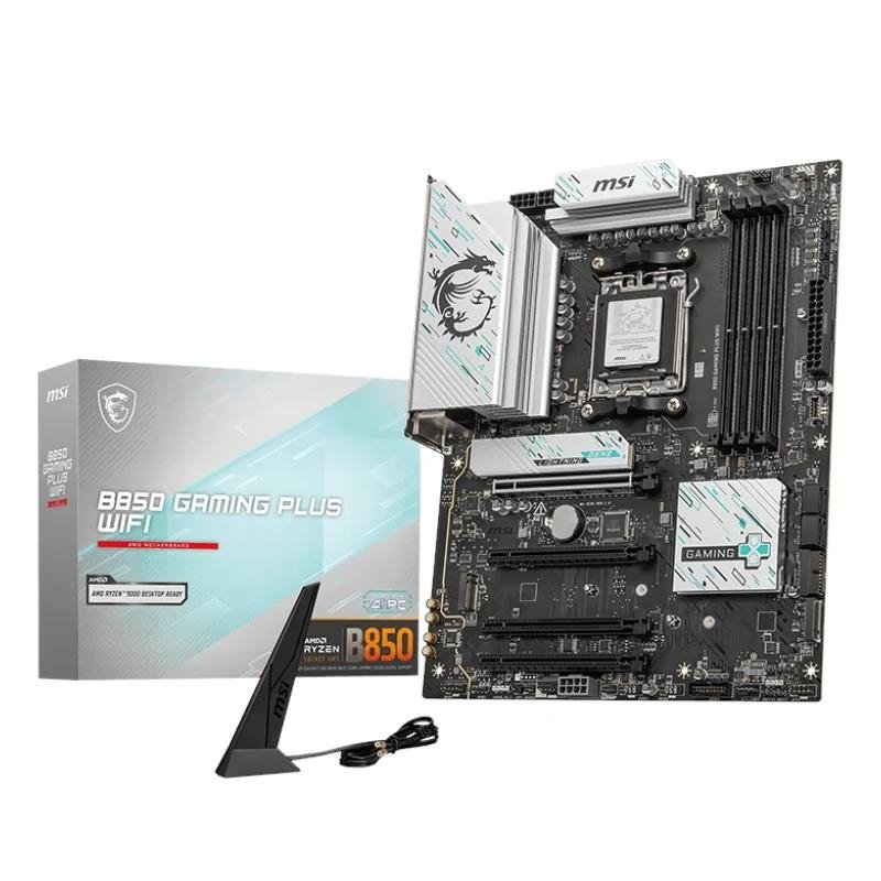 MSI B850 GAMING PLUS WIFI PCI-E x16 Gen5, M.2 Gen5