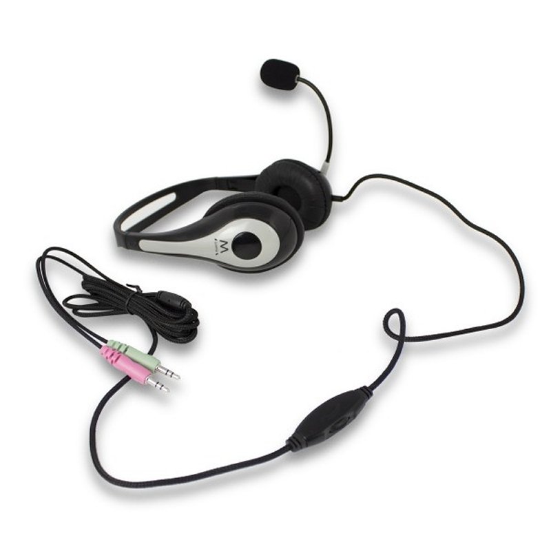 EWENT EW3562 Auriculares + Micrófono Stéreo negro - Imagen 3