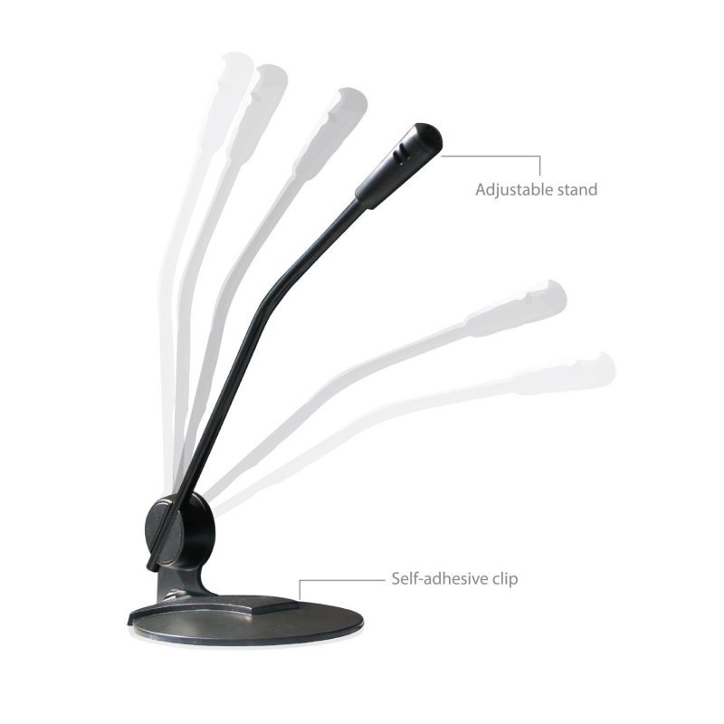 Ewent EW3550 Micrófono Multimedia Negro - Imagen 2