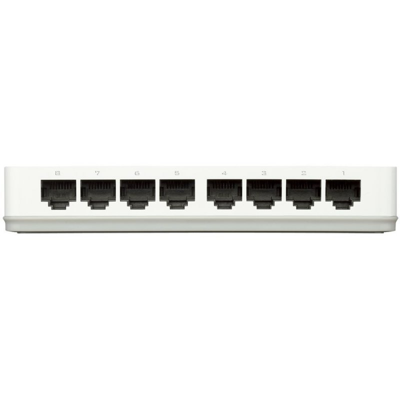 D-Link GO-SW-8E Switch 8p 10/100Mbps Green - Imagen 4