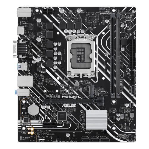 ASUS PRIME H610M-D M-ATX 2xDDR5 Skt1700 Gen 12º/13 VGA HDMI M.2 G-LAN USB3.2 - Imagen 2