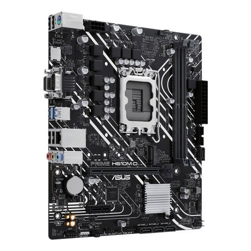 ASUS PRIME H610M-D M-ATX 2xDDR5 Skt1700 Gen 12º/13 VGA HDMI M.2 G-LAN USB3.2 - Imagen 3
