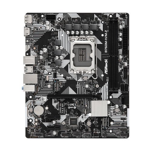 ASROCK B760M-HDV/M.2 INTEL1700 2DDR5 HDMI PCIE4.0 4SATA3 USB3.2 MATX