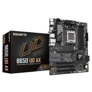 GIGABYTE B650 UD AX AMD AM5 4DDR5 HDMI PCIE4.0 4SATA3 USB3.2 ATX
