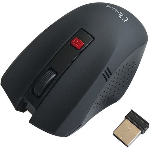 RATON L-LINK LL-2095-N OPTICO INALAMBRICO 1600DPI NEGRO - Imagen 4