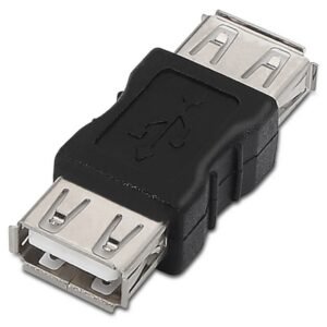 Adaptador USB 2.0 Aisens A103-0037/ USB Hembra - USB Hembra